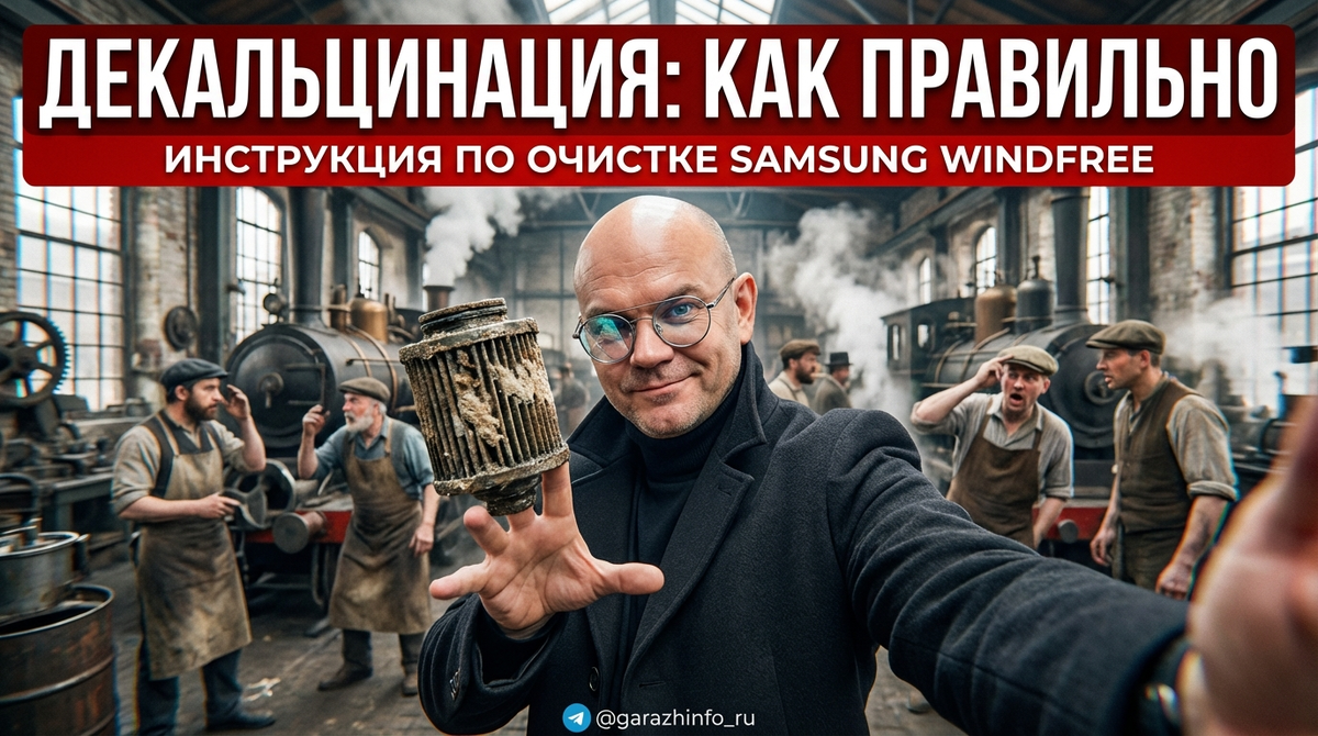    Очистка холодильника Samsung WindFree от накипи — важный процесс. as7