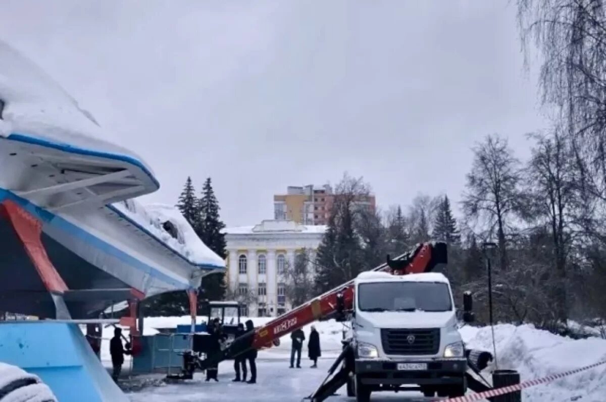    «Метеор» получил повреждения из-за снега в Нижнем Новгороде