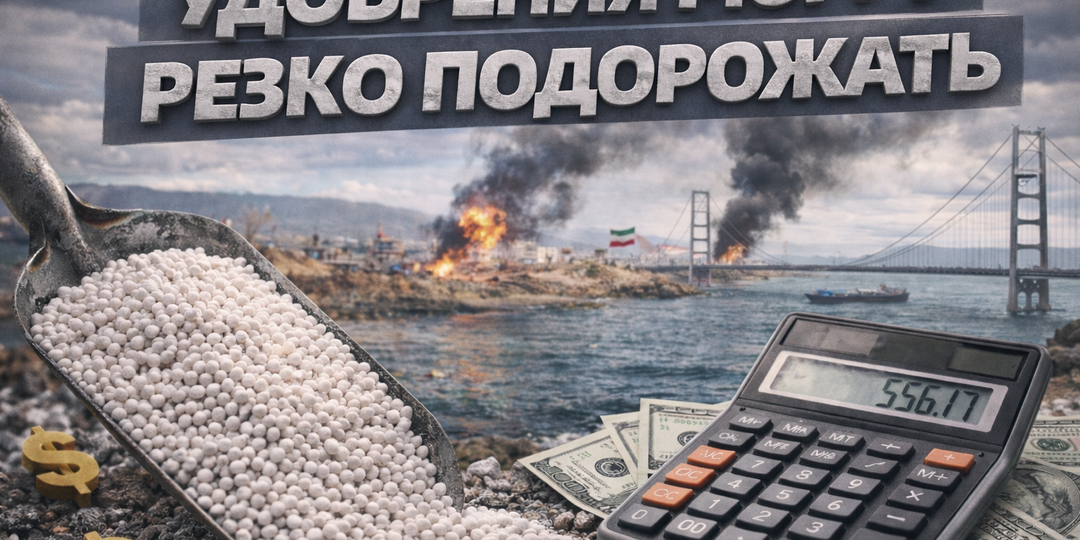 Ормузский пролив как фактор урожая: удобрения могут резко подорожать