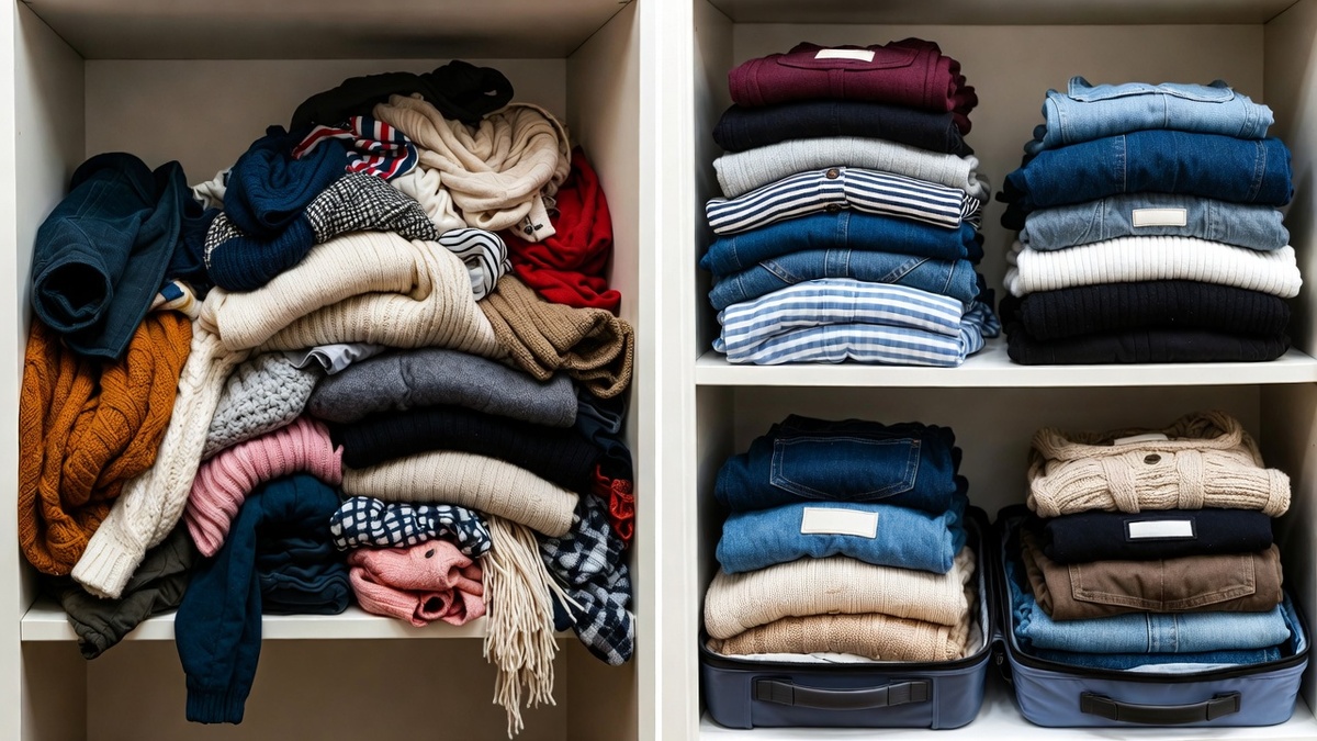 «Слева — хаос и риск испортить вещи. Справа — порядок и сохранность. Выбирайте».