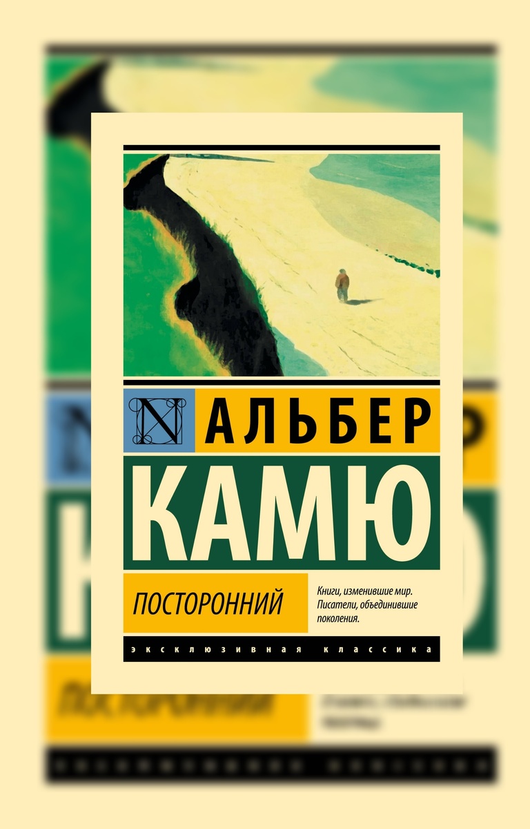 "Посторонний" — дебютная работа молодого писателя, своеобразный творческий манифест. Понятие абсолютной свободы — основной постулат этого манифеста. Героя этой повести судят за убийство, которое он совершил по самой глупой из всех возможных причин. И это правда, которую герой не боится бросить в лицо своим судьям, пойти наперекор всему, забыть обо всех условностях и умереть во имя своих убеждений.