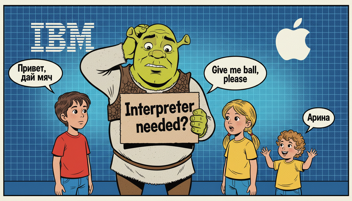 Каждый производитель говорил на своём языке — полная неразбериха