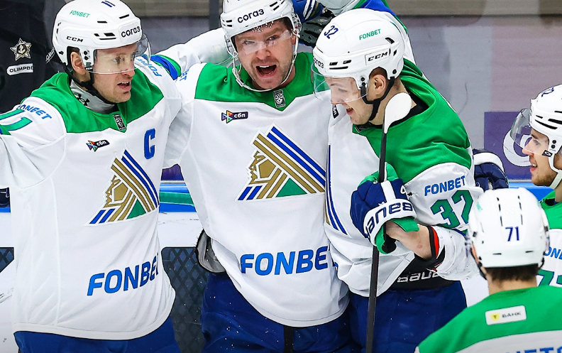 Евгений Кузнецов продолжает забивать за "Салават". Фото: соцсети