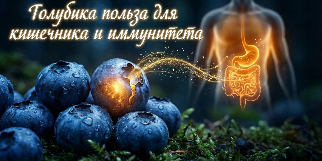 Голубика: польза для кишечника и иммунитета — что говорят новые исследования 2025
