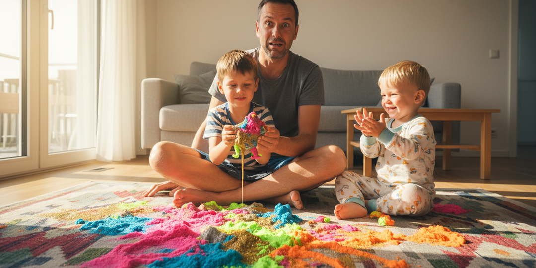 Кинетический песок и масса для лепки: сравниваем, что лучше подходит для тихих игр дома