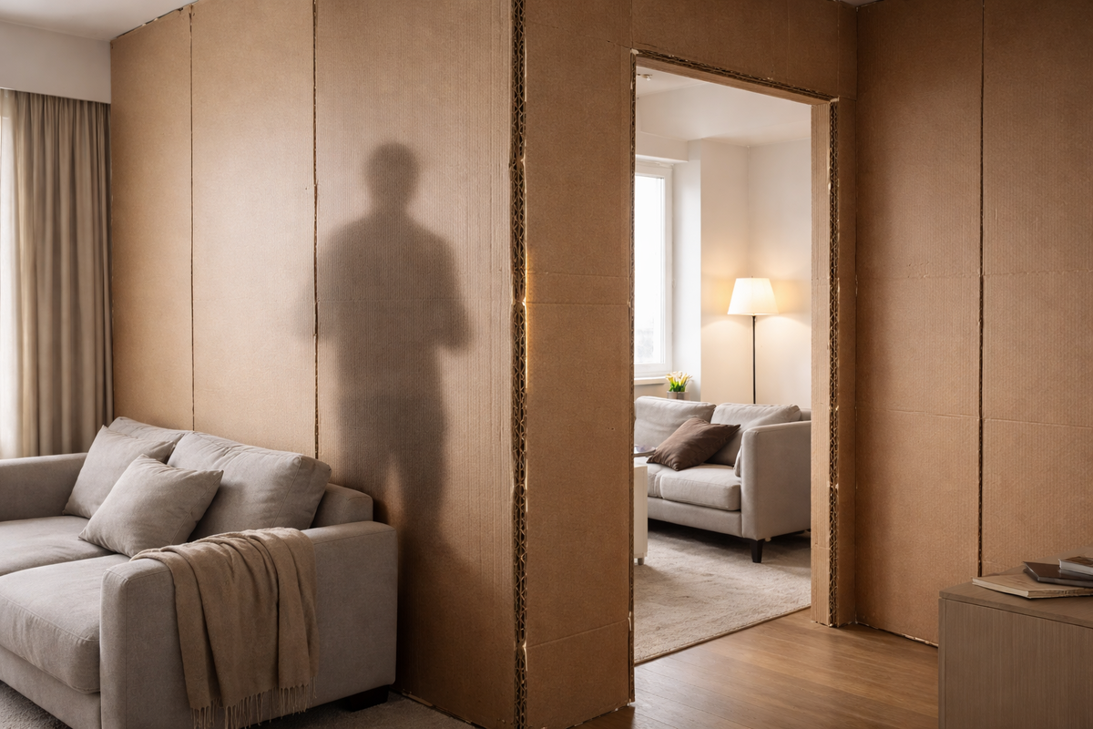 Стены как из картона