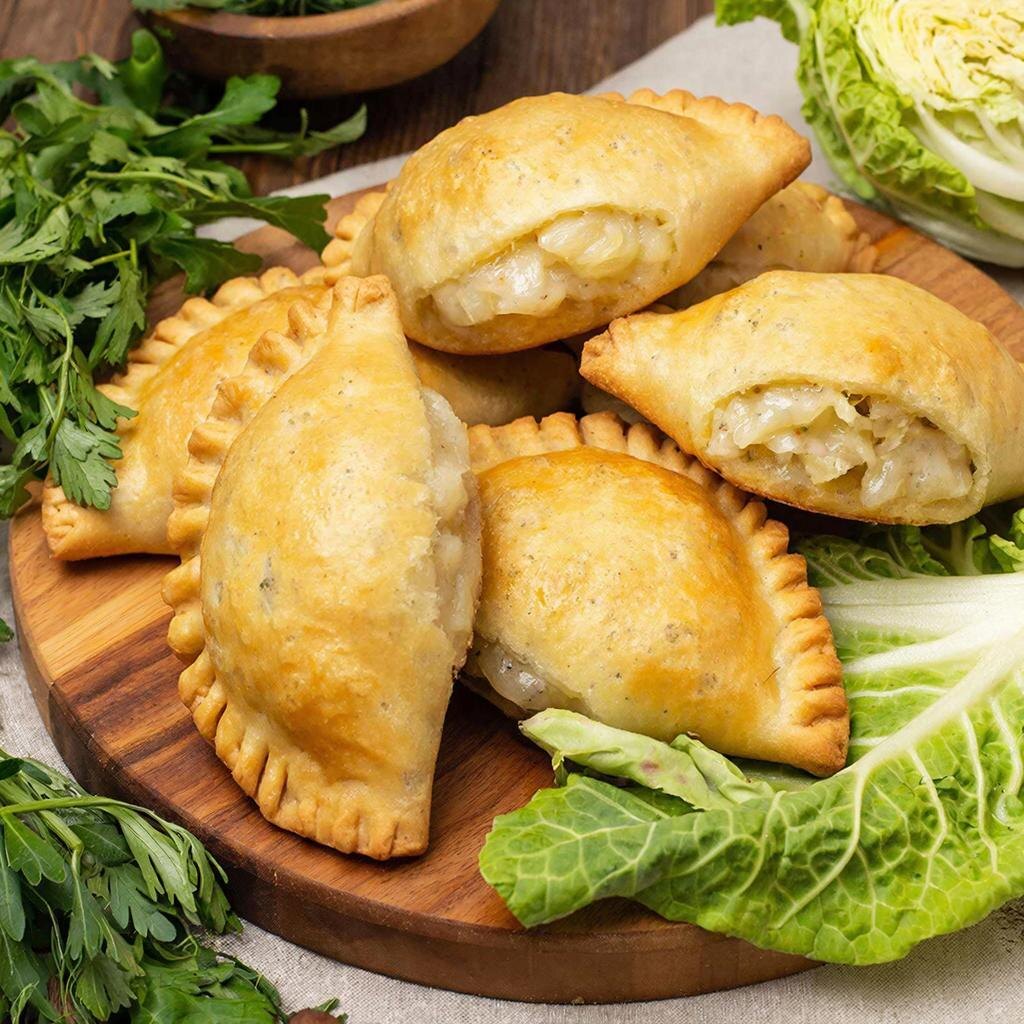 Постные пирожки с капустой