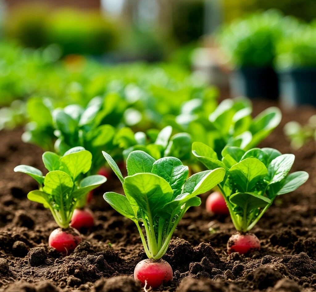 Редис - первый урожай весны