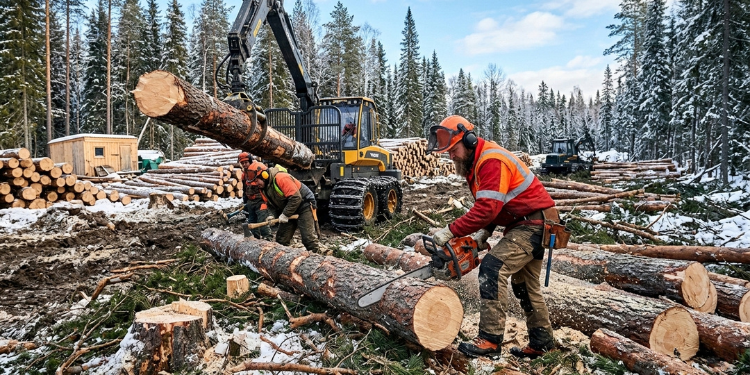 Иллюзия бесплатного леса:есть ли смысл брать лес для строительства дома на корню ?