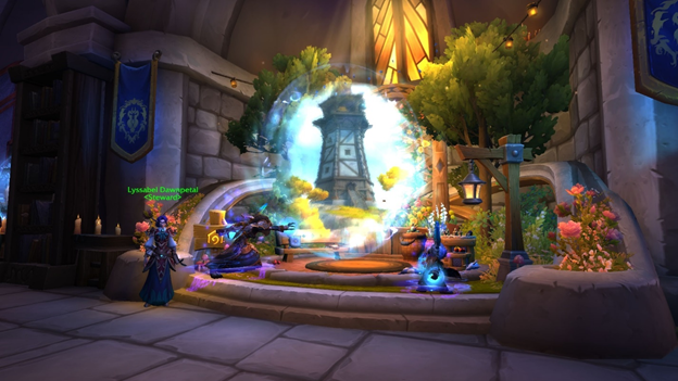 Портал в жилой район Альянса