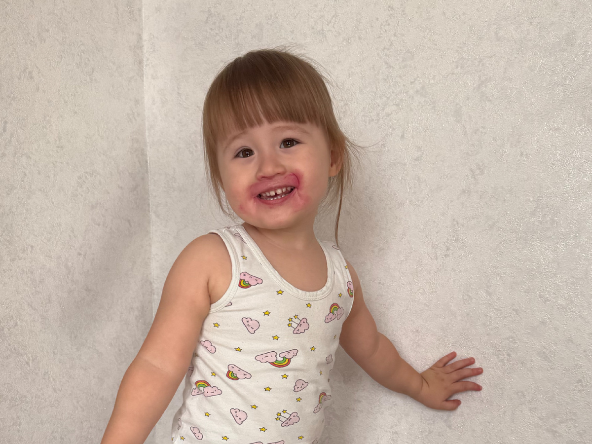 Помада чуток размазалась. Изображение из личного архива автора