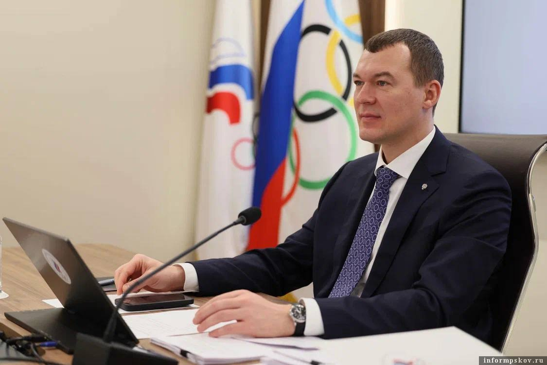 Фото из телеграм-канала Михаила Дегтярёва