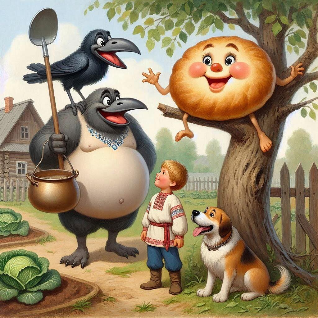 Юмор. Приключения маленького пирожка с капустой