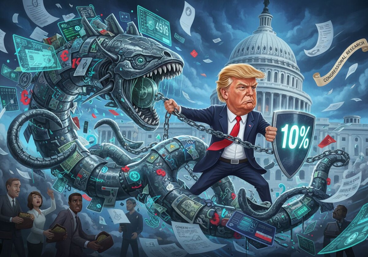    Трамп сцепился с финансовым левиафаном 2: исследование Конгресса