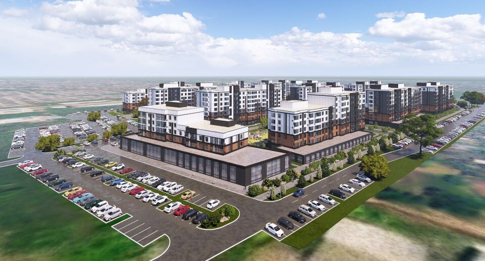    Проект застройки квартала в Бийске . Источник: «Зав-Строй»