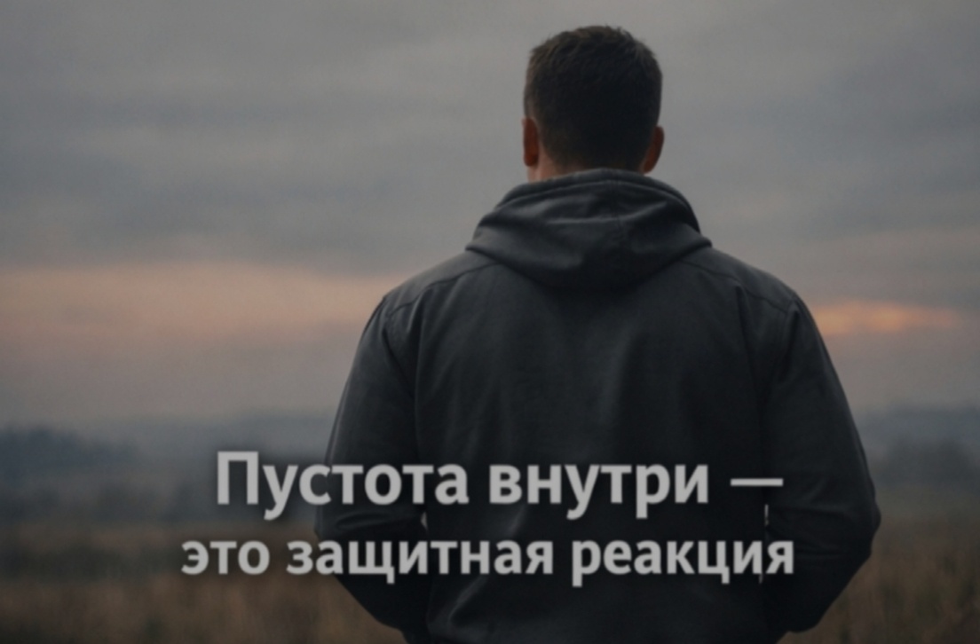 Эмоциональная пустота - защитная реакция психики при стрессе и истощении. Разбираем причины и способы мягкого восстановления.