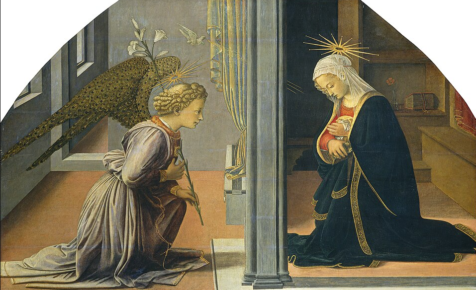 Фра Филиппо Липпи. Благовещение Пресвятой Богородицы