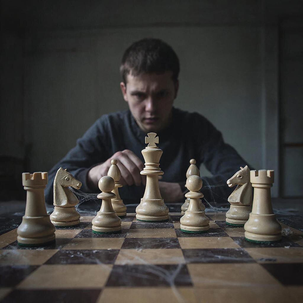 Метафора попытки переиграть прошлое.