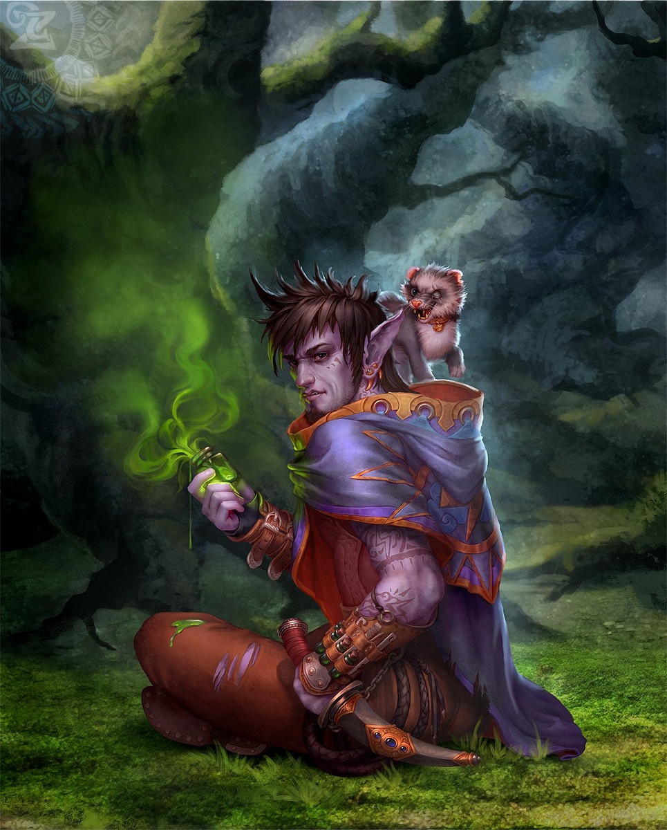 Официальный арт персонажа