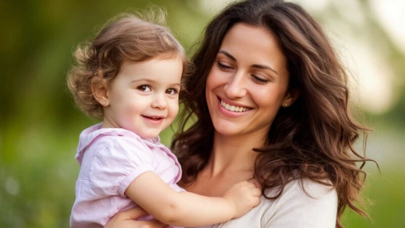     Мама и ребенок Нейросети