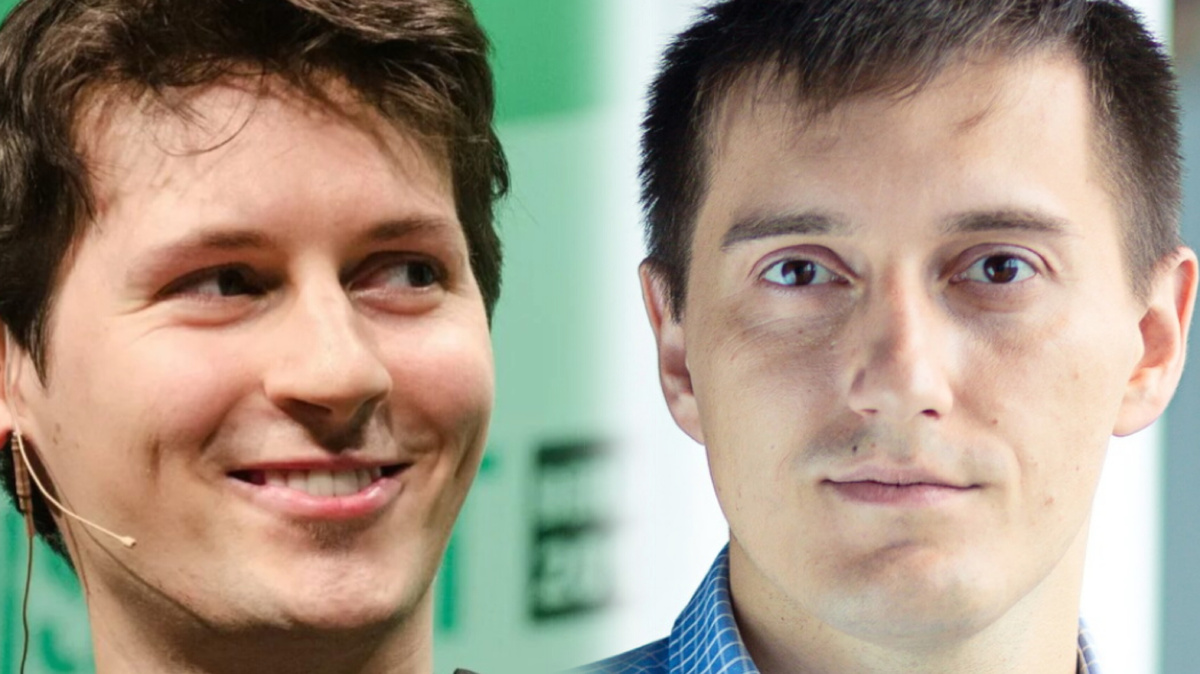 Слева Дуров, справа Лазаренко 