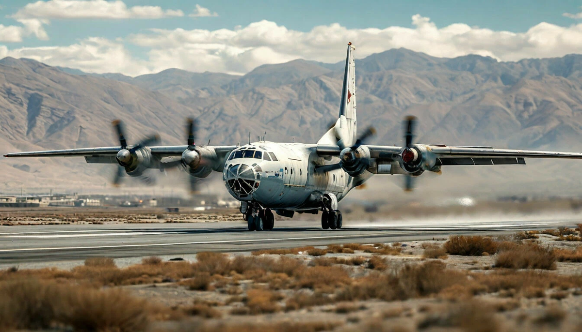 Ан-12. Фото из Яндекса. Спасибо автору. 