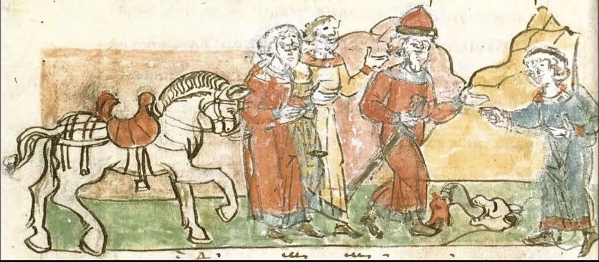 Смерть Вещего Олега, из Интернета. 