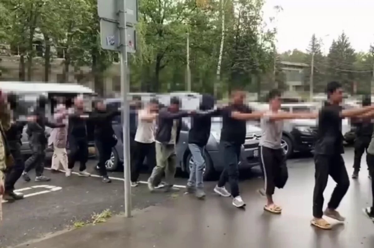    В Калужской области прошли массовые задержания приезжих нелегалов