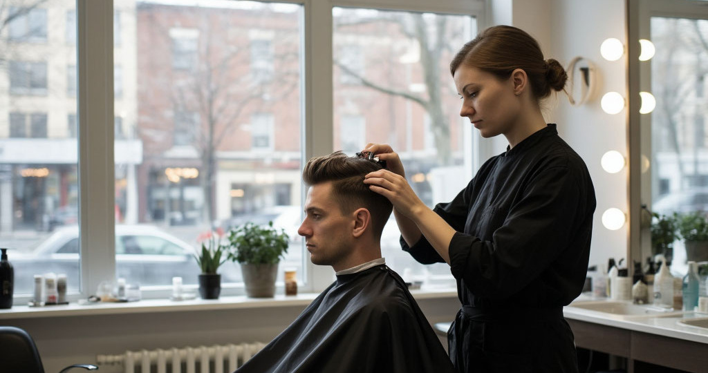 Стрижка под принца