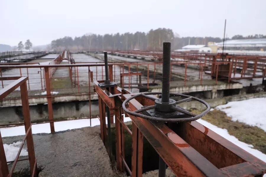 МУП "Водоканал". Очистные сооружения. Сергей Кулыгин, "БР"   📷
