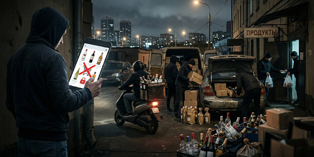 Выпить по закону: почему Россия до сих пор не может решить, как продавать алкоголь онлайн, а нелегальный рынок процветает у всех на виду