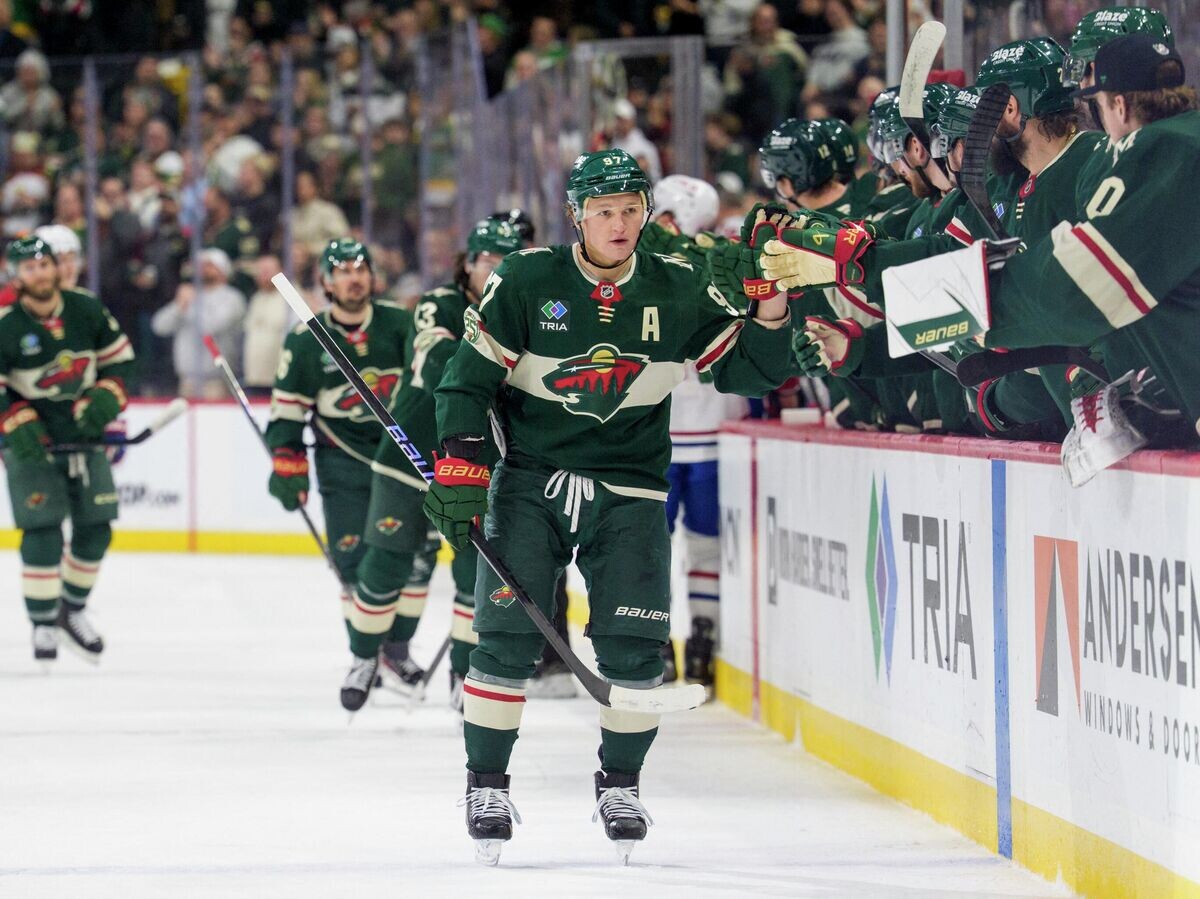    Хоккеист "Миннесоты Уайлд" Кирилл Капризов | © REUTERS / Matt Blewett