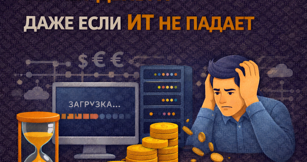 Почему ваш бизнес уже теряет деньги – даже если ИТ не падает