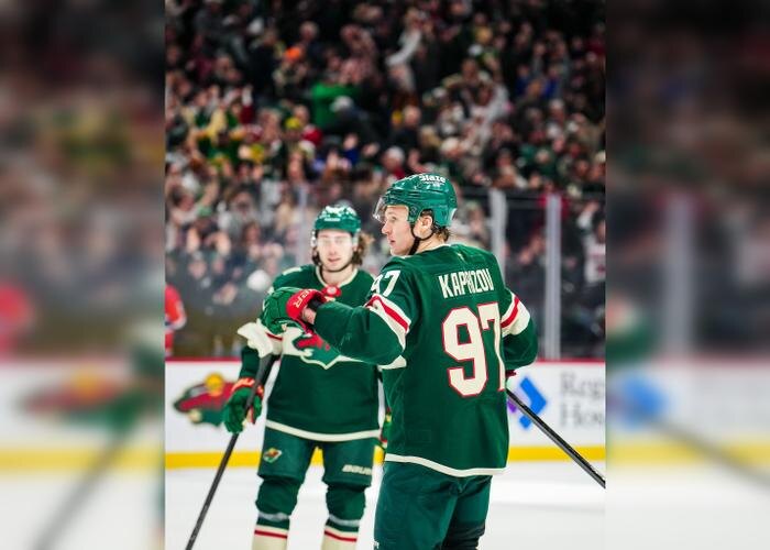 Кирилл Капризов. Обложка © X / Minnesota Wild