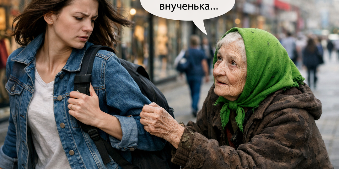 «Отдай монету из кармана!»: как наглая просьба нищенки спасла студентку от гибели