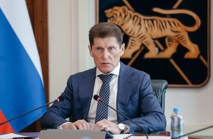 Губернатор поставил задачи на три ближайших года / Фото: Оксана Шишенко, пресс-служба правительства Приморского края