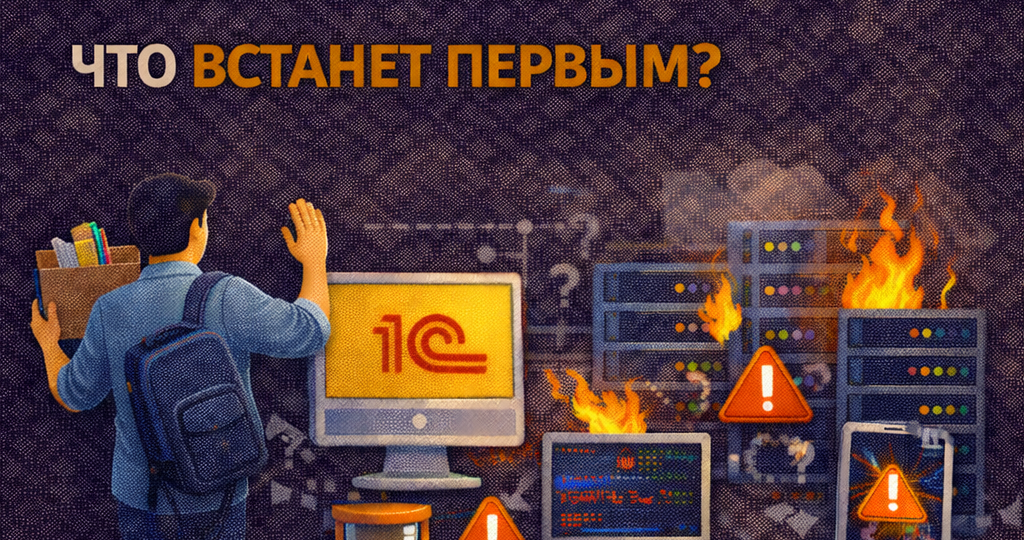 Если завтра уволится ваш айтишник – что встанет первым?