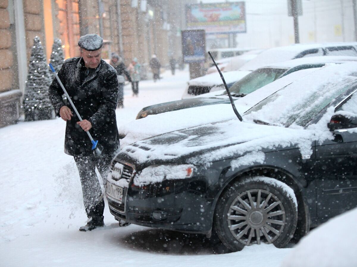    Снегопад в Москве© РИА Новости . Алексей Куденко