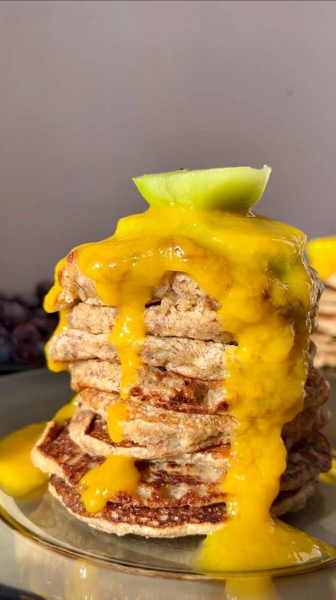 Овсяно-банановые панкейки