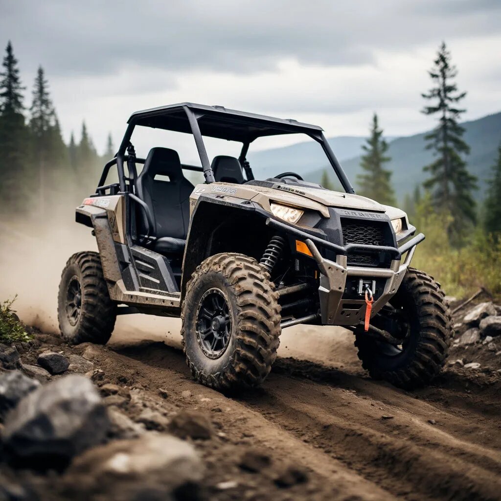 Транспортное средство. Иллюстрация сгенерирована нейросетью