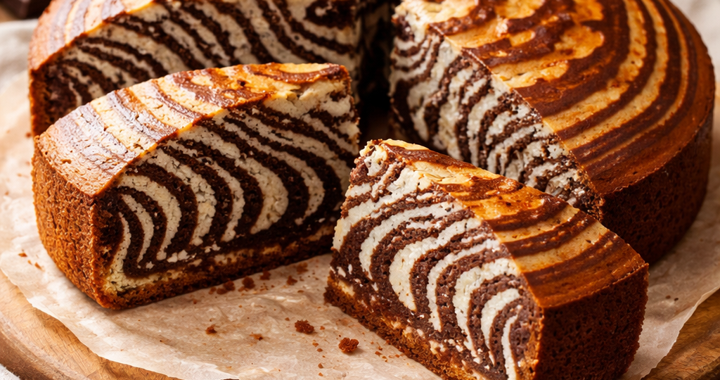 Идеальная Зебра без сухости и плотного мякиша которая получается с первого раза