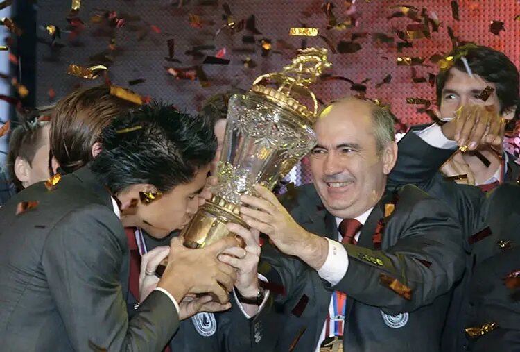    Кристиан Нобоа (слева) и Курбан Бердыев / фото:rubin-kazan.ru