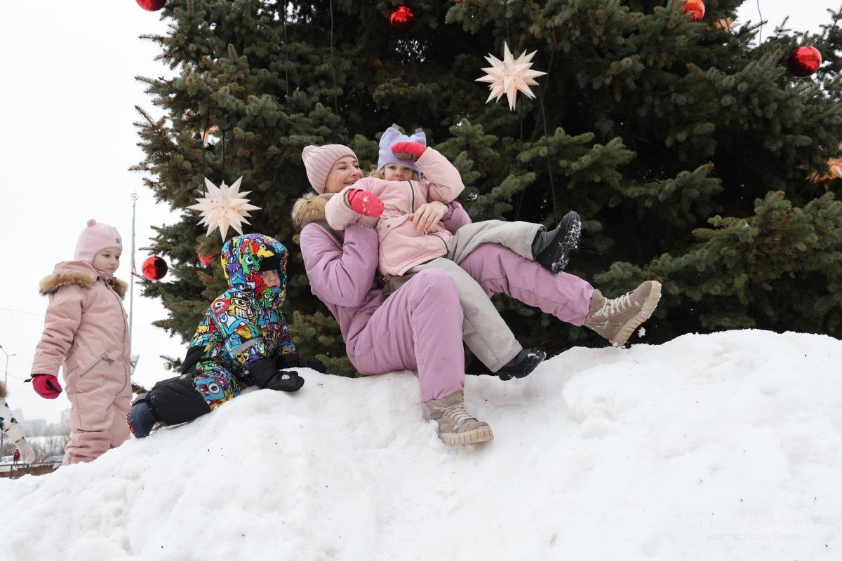    Напоследок нужно насладиться снегом