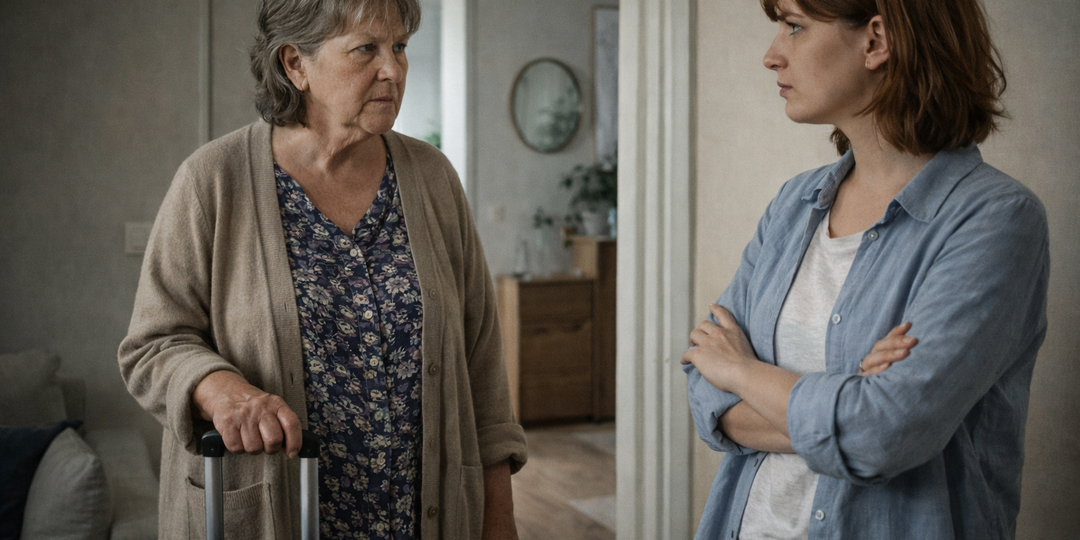 Когда муж уехал, а свекровь нагрянула в гости без предупреждения