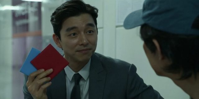    Кадр из сериала «Игра в кальмара» (Squid game)