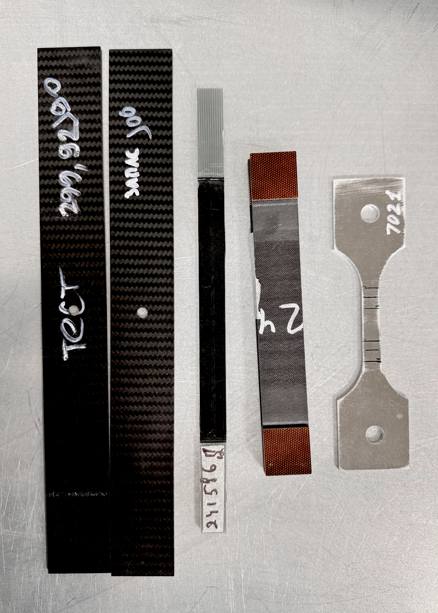 Контрольные образцы композитного материала