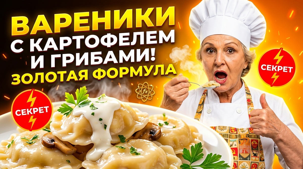 Мастер-класс по вареникам с картофелем и грибами: секрет эластичного теста без лишней муки. Идеально для занятых хозяек! Быстро, вкусно, с трендовыми ингредиентами.