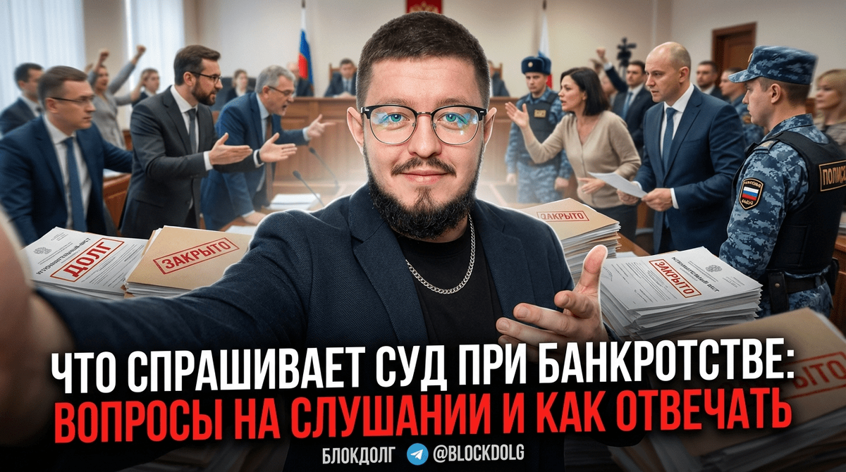    Вопросы, которые задает суд при банкротстве и советы по ответам Максим