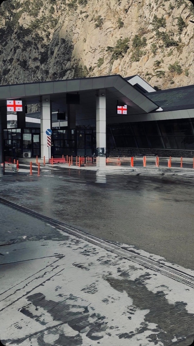 КПП «Верхний Ларс», граница с Грузией