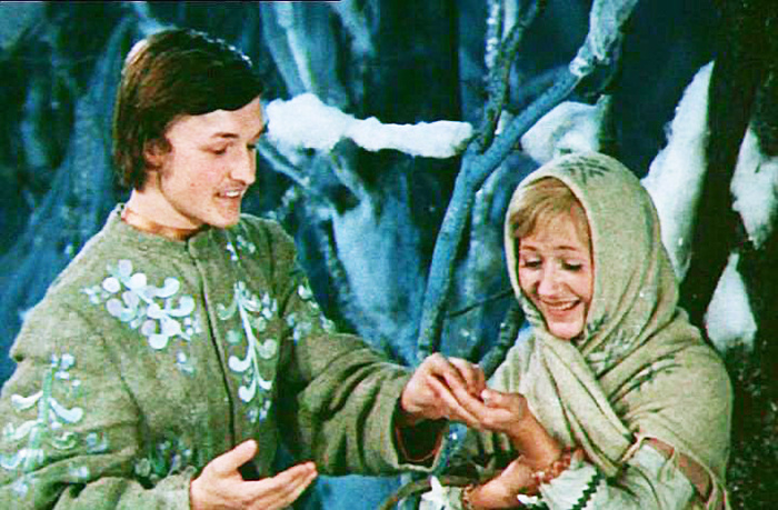Андрей Босов и Наталья Попова. "Двенадцать месяцев" (1972) 